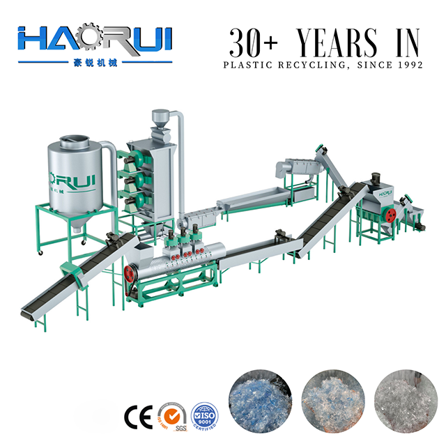 m&aacute;quina de flocos de garrafa pet de qualidade em folha