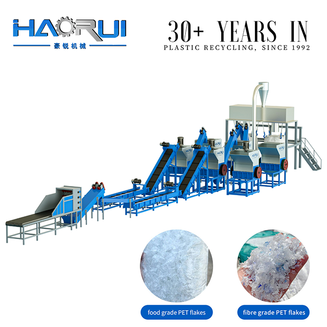 PET பாட்டில் சலவை மறுசுழற்சி வரி